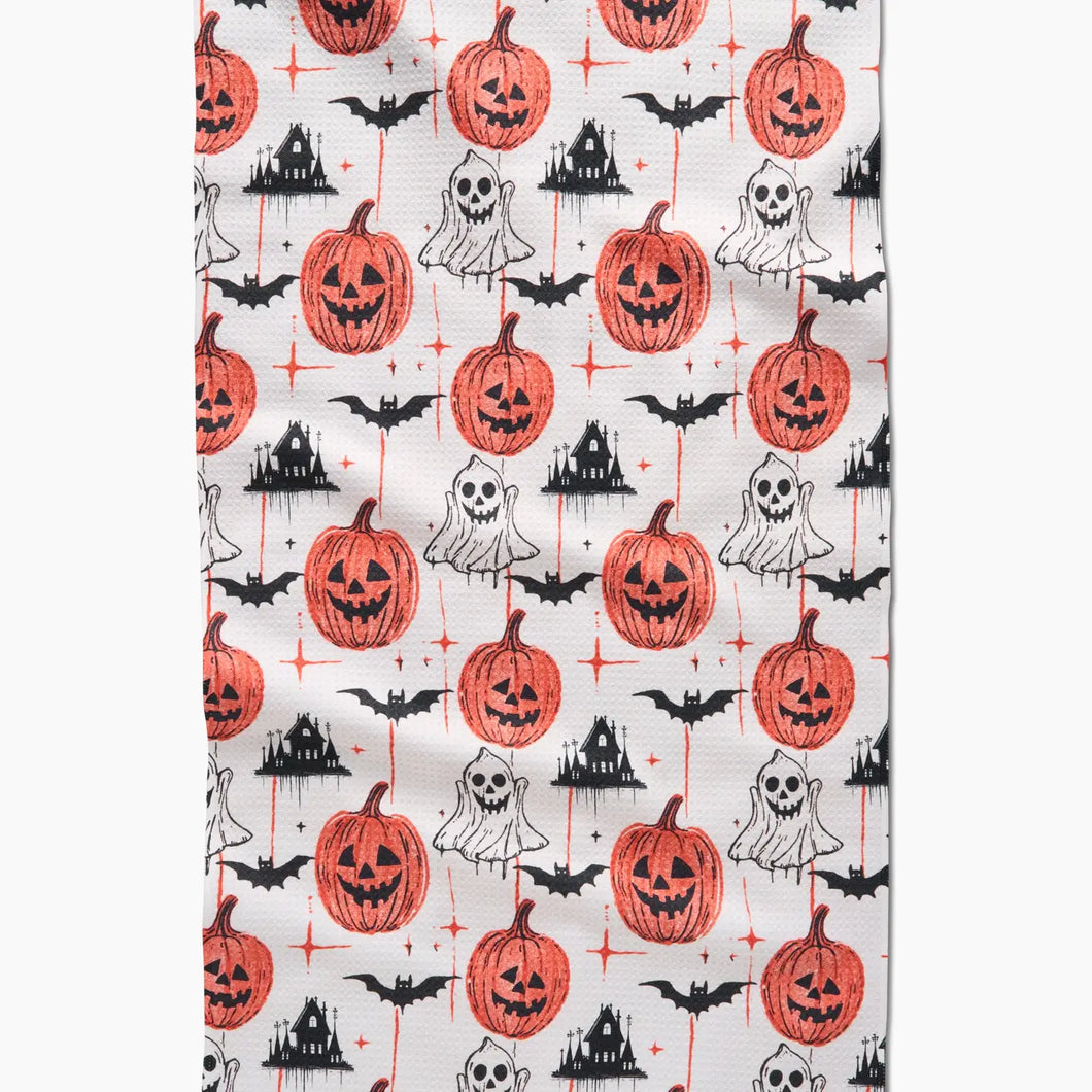 Geometry Tea Towel - Halloween Is Here
