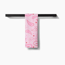 Load image into Gallery viewer, Geometry Tea Towel - Sweet Paisley
