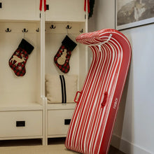 Load image into Gallery viewer, FUNBOY Toboggan Snow Sled - Red &amp; White

