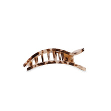 Load image into Gallery viewer, TELETIES Blonde Tortoise Flat Rectangle Hair Clip
