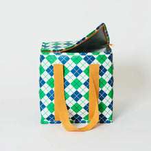 Load image into Gallery viewer, Project Ten | Argyle Insulated Tote
