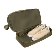 Load image into Gallery viewer, Nylon Drop Bottom Duffel Bag
