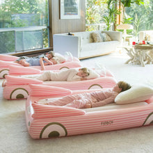 Load image into Gallery viewer, FUNBOY Convertible Kids Sleepover Air Mattress - Pink
