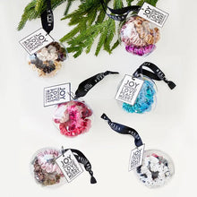 Load image into Gallery viewer, Scrunchie Ornament - Peace on Earth
