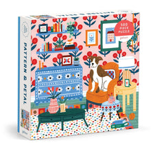 Load image into Gallery viewer, Pattern &amp; Petal 500 Piece Puzzle
