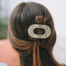 Load image into Gallery viewer, TELETIES Flat Round Hair Clip (Small) - Sage It Ain&#39;t So
