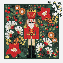 Load image into Gallery viewer, Merry Nutcracker 500 Piece Foil Puzzle
