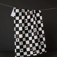 Load image into Gallery viewer, Geometry Tea Towel - Ticks and Treats
