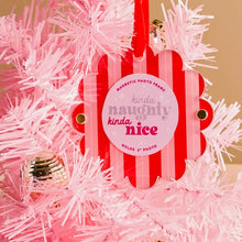 Load image into Gallery viewer, Peppermint Stripes Picture Frame Ornament
