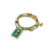 Load image into Gallery viewer, Enamel Heart Cord Necklace
