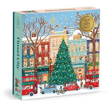 Load image into Gallery viewer, Tinsel City 500 Piece Foil Puzzle
