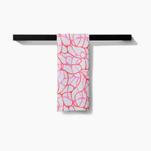 Load image into Gallery viewer, Geometry Tea Towel - Bubble Abstract
