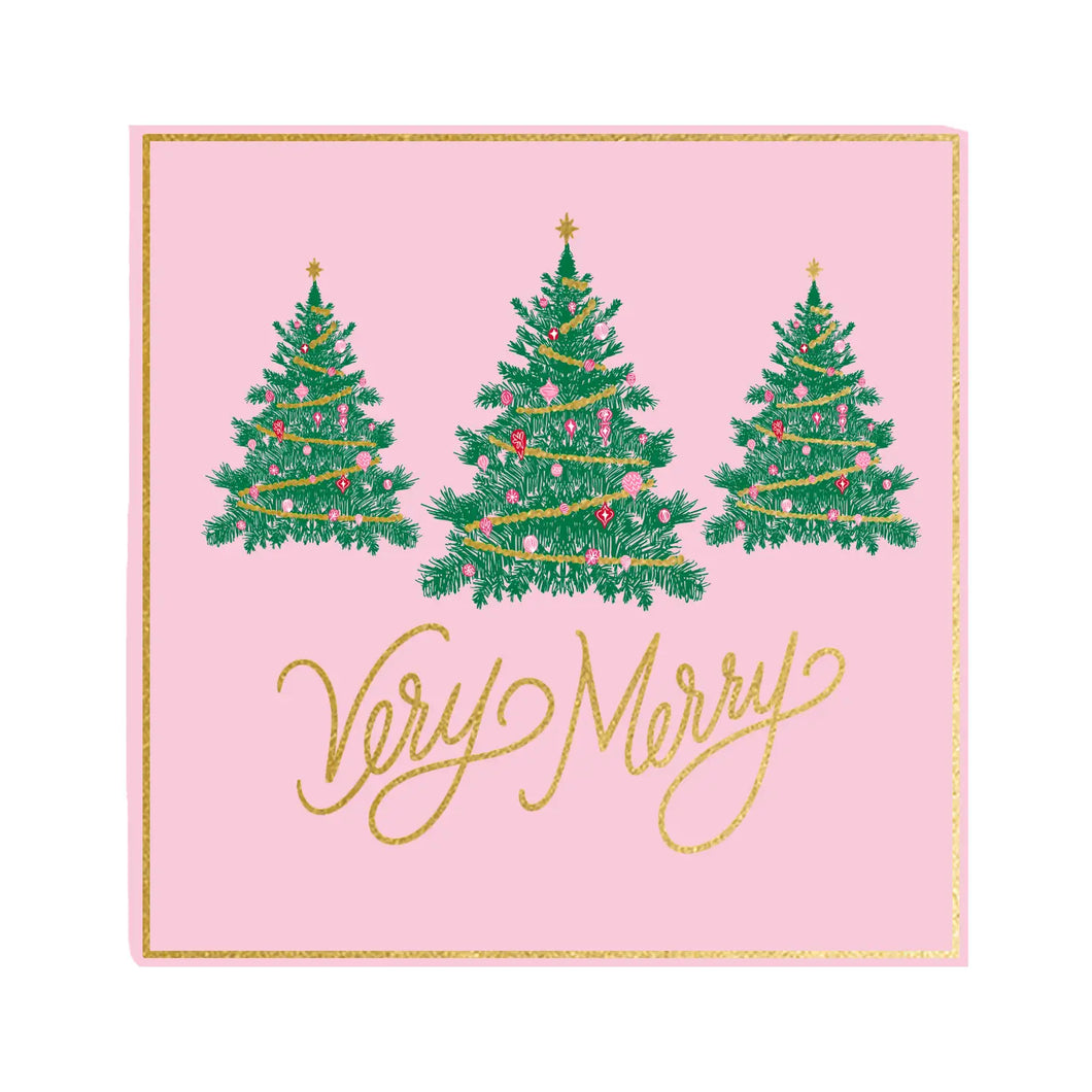 Beverage Napkins - Very Merry