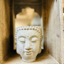 Load image into Gallery viewer, Cement Wall Mount Hanging Buddha Planter
