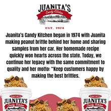 Load image into Gallery viewer, Juanita&#39;s Peanut Brittle
