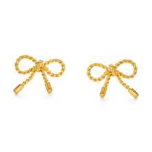 Load image into Gallery viewer, Tiny Bow Stud Earrings
