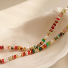 Load image into Gallery viewer, Sunny Boho Color Beaded Necklace
