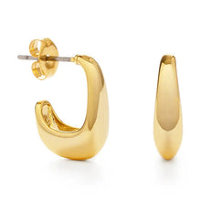 Load image into Gallery viewer, Geometric Hoop Stud Earrings
