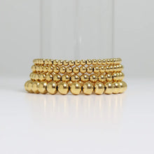 Load image into Gallery viewer, Beaded Stretch Bracelet - Gold
