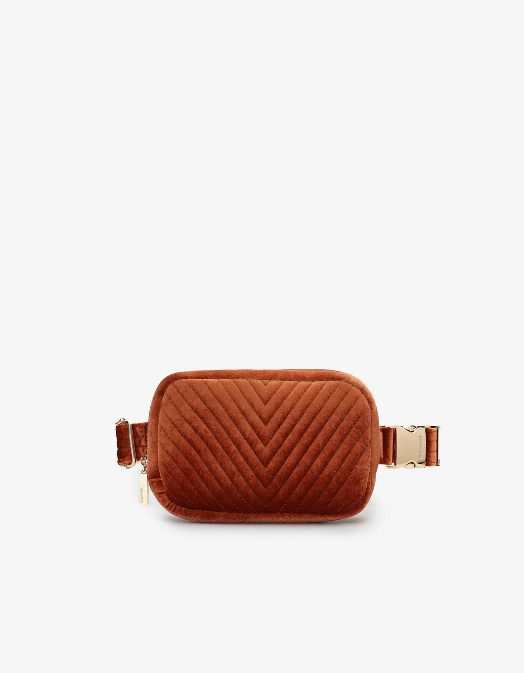 Aerin Velvet Quilted Belt/Sling Bag