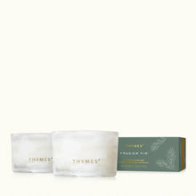 Load image into Gallery viewer, Thymes Frasier Fir® Tidings Poured Candle Set
