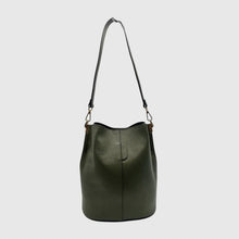 Load image into Gallery viewer, Elvira Grain Leather Bucket Bag
