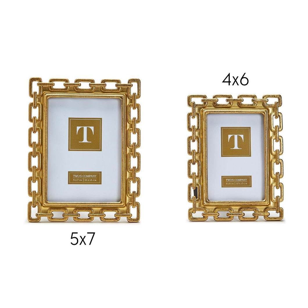 Picture Frame - Gold Chain