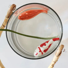 Load image into Gallery viewer, Stoneware Floating Fish - 4&quot;
