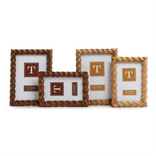 Load image into Gallery viewer, Picture Frame - Hand-Carved Twist Photo Frame
