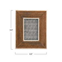 Load image into Gallery viewer, Picture Frame - Hand Carved Wood
