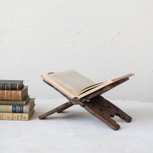 Load image into Gallery viewer, Reclaimed Wood Book Holder
