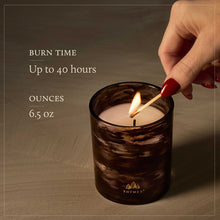 Load image into Gallery viewer, Thymes Noir Woods 6.5 oz Poured Candle
