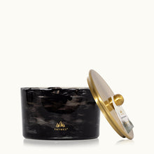 Load image into Gallery viewer, Thymes Noir Woods 3-Wick Poured Candle
