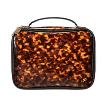Load image into Gallery viewer, Stephanie Johnson - Miami Clearly Tortoise Claire Jumbo Makeup Case
