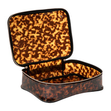 Load image into Gallery viewer, Stephanie Johnson - Miami Clearly Tortoise Claire Jumbo Makeup Case
