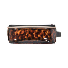 Load image into Gallery viewer, Stephanie Johnson - Miami Clearly Tortoise Claire Jumbo Makeup Case
