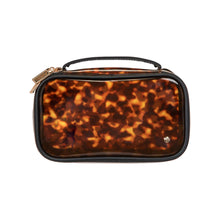 Load image into Gallery viewer, Stephanie Johnson - Miami Clearly Tortoise Claire Medium Makeup Case
