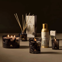 Load image into Gallery viewer, Thymes Noir Woods 3-Wick Poured Candle
