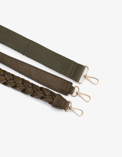 Load image into Gallery viewer, Peppa Distressed Shoulder Bag - Olive
