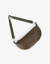 Load image into Gallery viewer, Peppa Distressed Shoulder Bag - Olive
