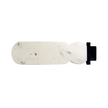 Load image into Gallery viewer, Marble Snowman Shaped Cheese/Cutting Board
