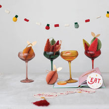 Load image into Gallery viewer, Holiday Cheer Stemmed Champagne/Coupe Glass
