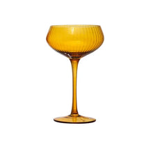 Load image into Gallery viewer, Holiday Cheer Stemmed Champagne/Coupe Glass
