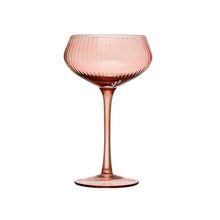 Load image into Gallery viewer, Holiday Cheer Stemmed Champagne/Coupe Glass
