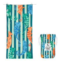 Load image into Gallery viewer, Dock &amp; Bay Kids Quick Dry Beach Towel - Karma Chameleon
