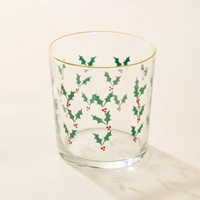 Load image into Gallery viewer, Holly Jolly 12.5 Ounce Drinking Glass
