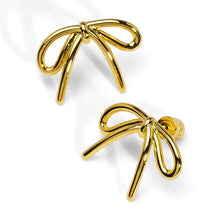 Load image into Gallery viewer, Small Bow Stud Earring
