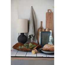 Load image into Gallery viewer, Hand-Carved Teak Wood Bowl
