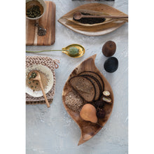 Load image into Gallery viewer, Acacia Wood Abstract Shaped Tray
