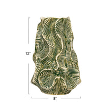 Load image into Gallery viewer, Textured Stoneware Organic Shaped Vase
